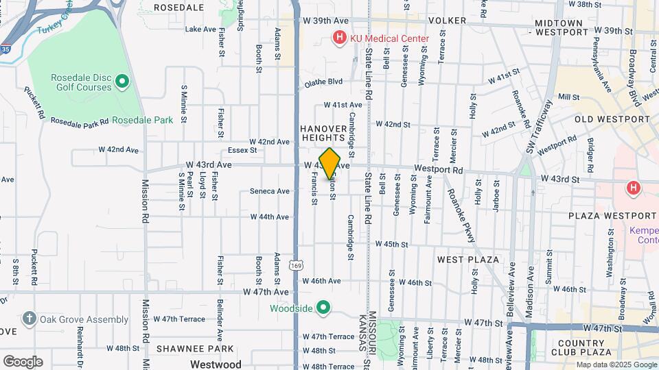 4316 Eaton St Map and Location Details