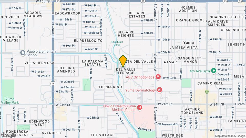 2122 S Terrace Way Map and Location Details