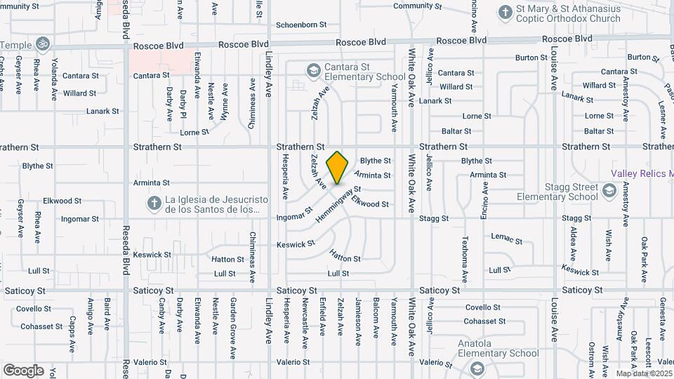 7858 Jamieson Ave Map and Location Details