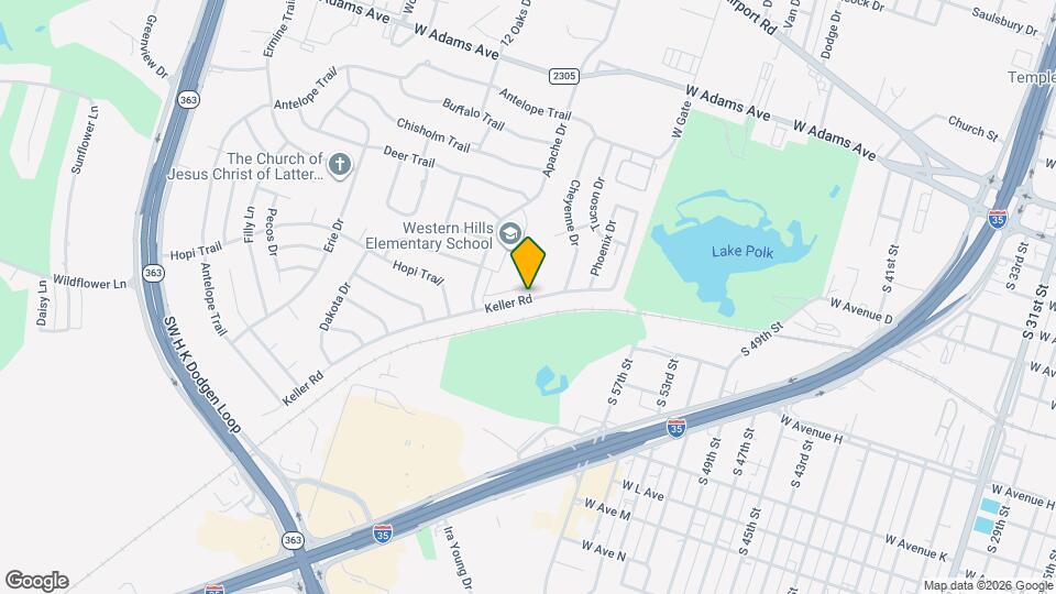 3212 Keller Rd Map and Location Details