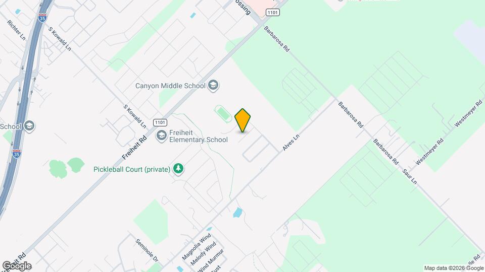 541 Creekside FRST Map and Location Details