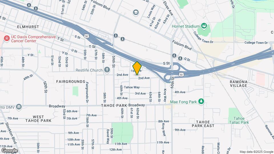 6153 2nd Ave Map and Location Details
