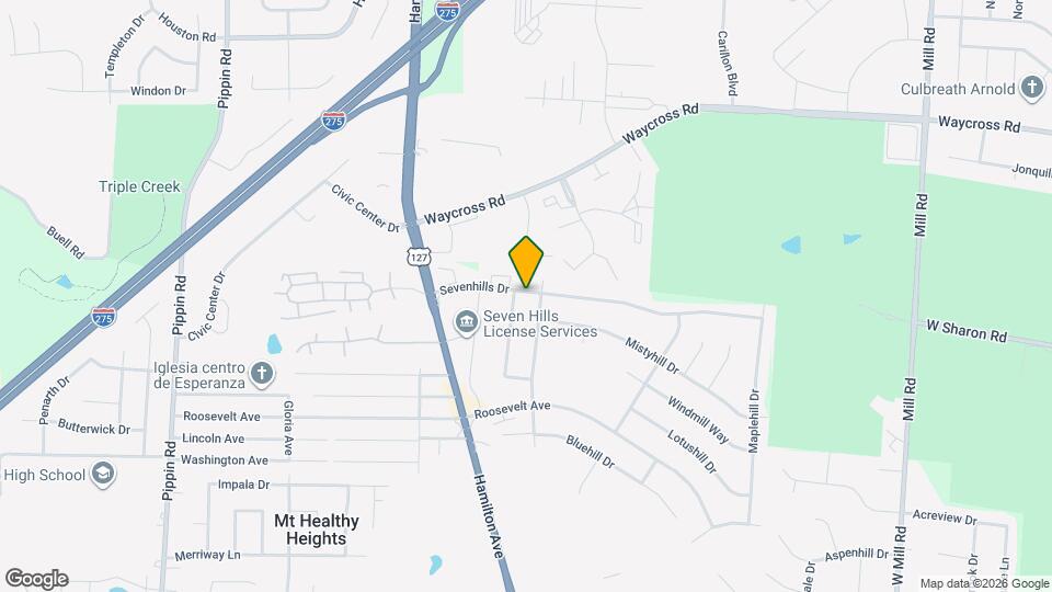 2119 Sevenhills Dr Map and Location Details