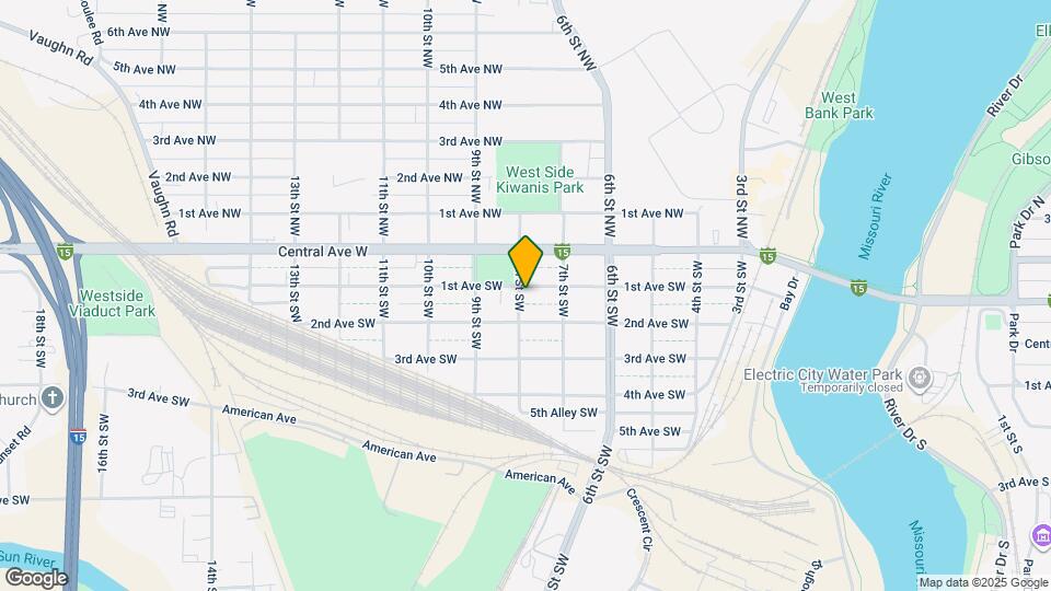 724 1st Ave SW Map and Location Details