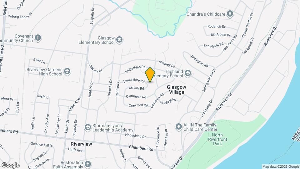 305 Lancashire Rd Map and Location Details