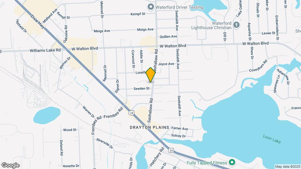 3205 Sashabaw Rd Map and Location Details