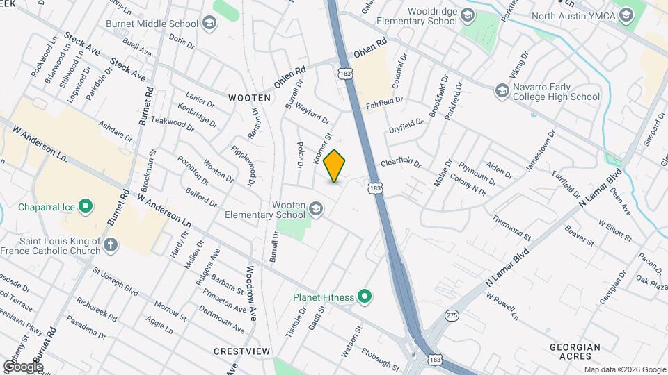 1405 Kamar Dr Map and Location Details