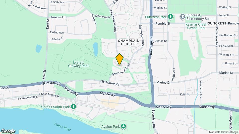 3416 Lynmoor Pl Map and Location Details