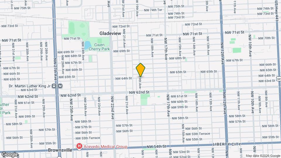 1896 NW 64th St Map and Location Details