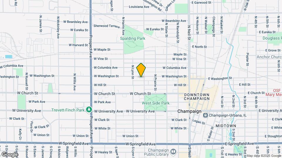 503 W Washington St-Unit -2 Map and Location Details