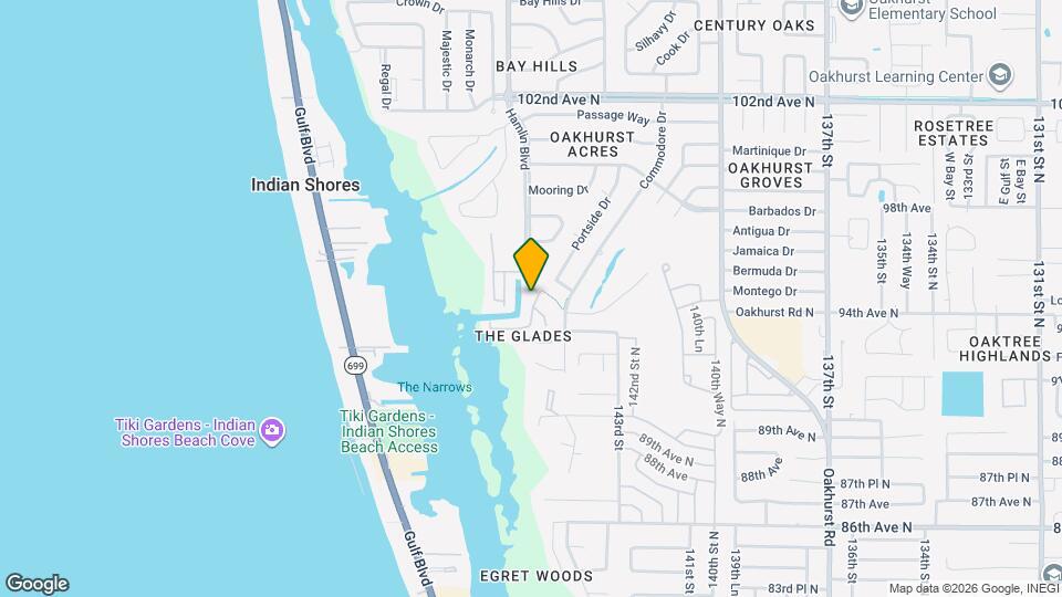 9444 Tradewinds Ave Map and Location Details