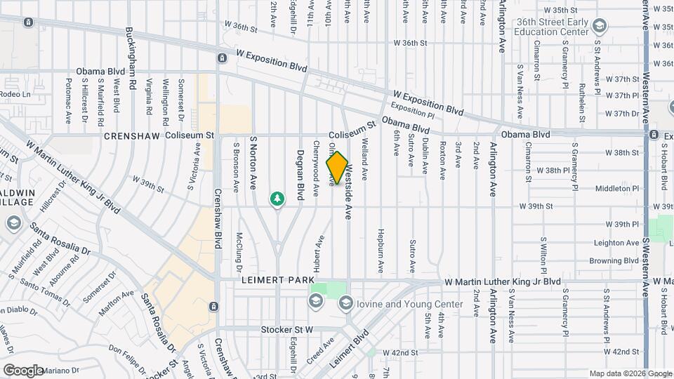 3866 Olmsted Ave Map and Location Details