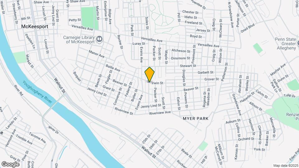 1703 Soles St Map and Location Details