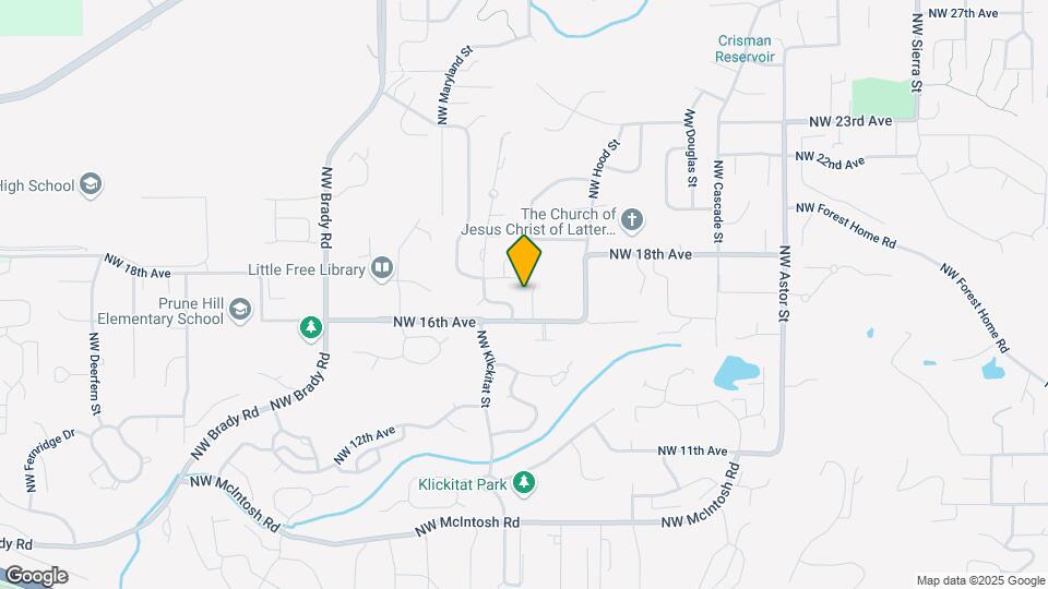 1641 NW Juneau Ct Map and Location Details