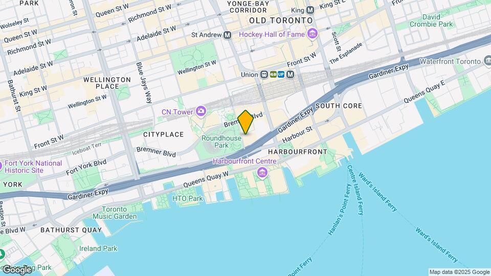 25-1525 Lower Simcoe St Map and Location Details