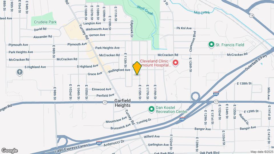 14117 Cranwood Dr Map and Location Details