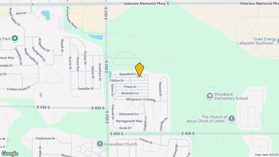 2726 Chilton Dr Mapa y Detalles de la Ubicación