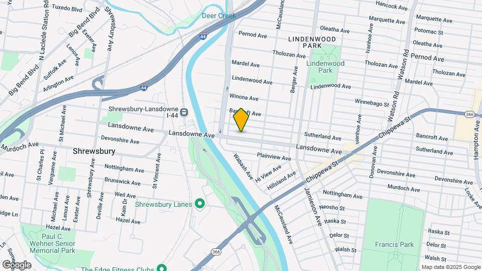 7051 Lansdowne Ave Mapa y Detalles de la Ubicación