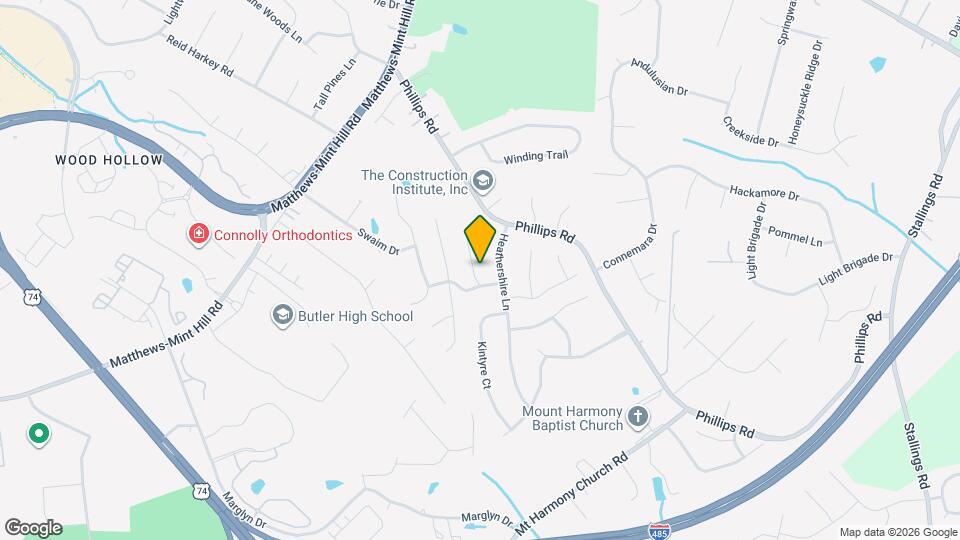 2614 Kilmarnock Ct Map and Location Details