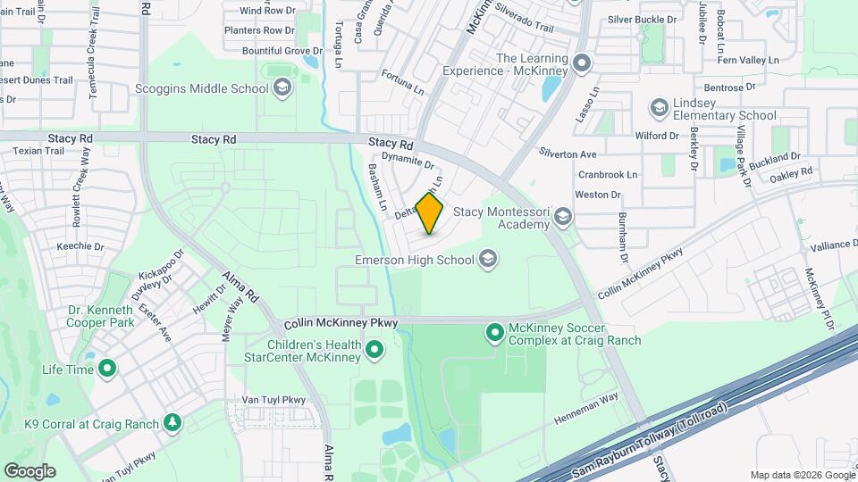 5320 Tuskegee Trail Map and Location Details