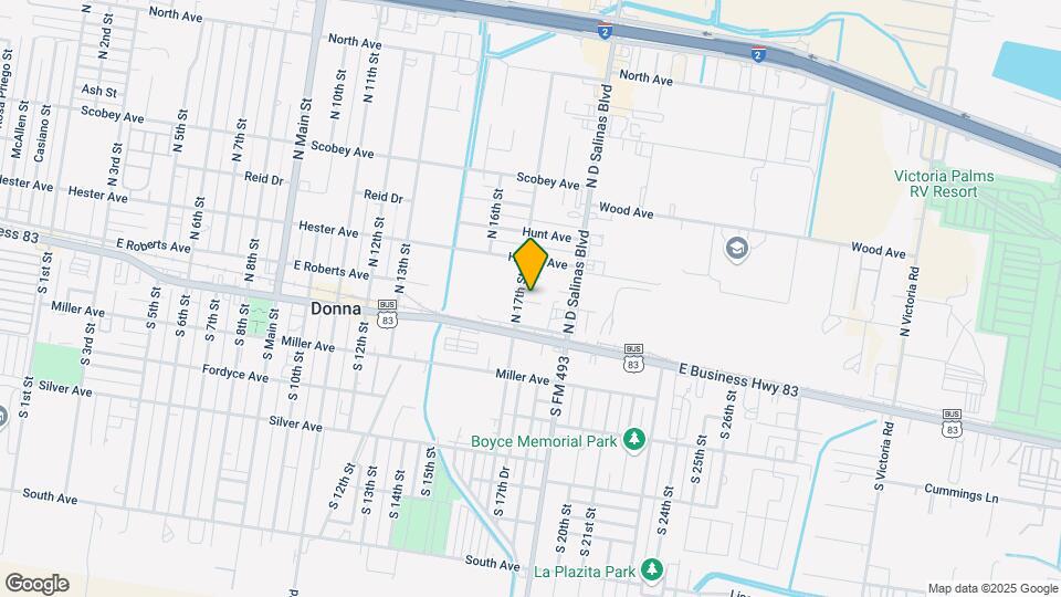 106 N 17th St Mapa y Detalles de la Ubicación