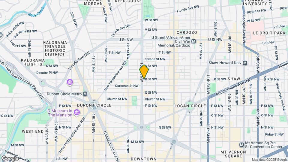 1631 16th St NW Map and Location Details