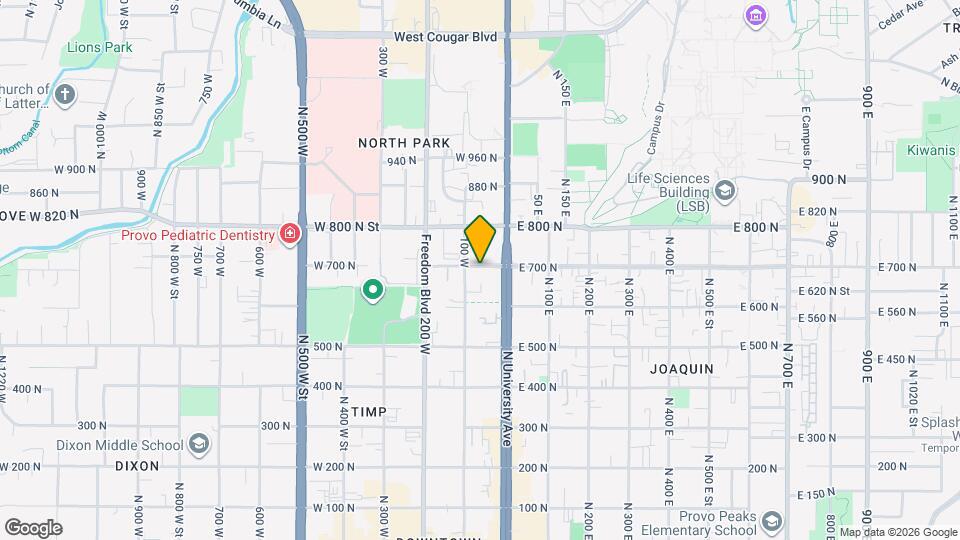 760-762 N 100 W St Map and Location Details