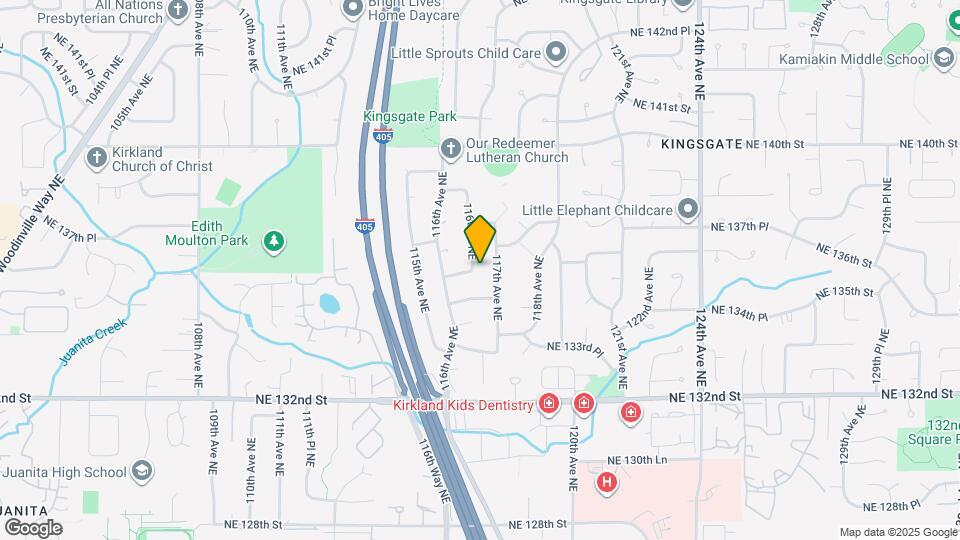 13604 116th Pl NE Mapa y Detalles de la Ubicación