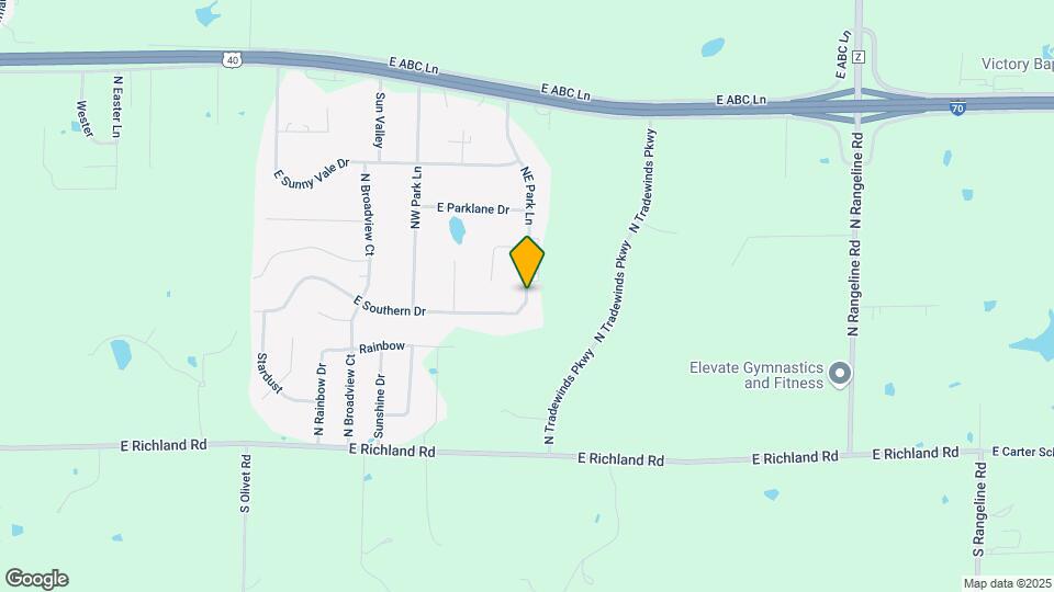 430 NE Park Ln Map and Location Details