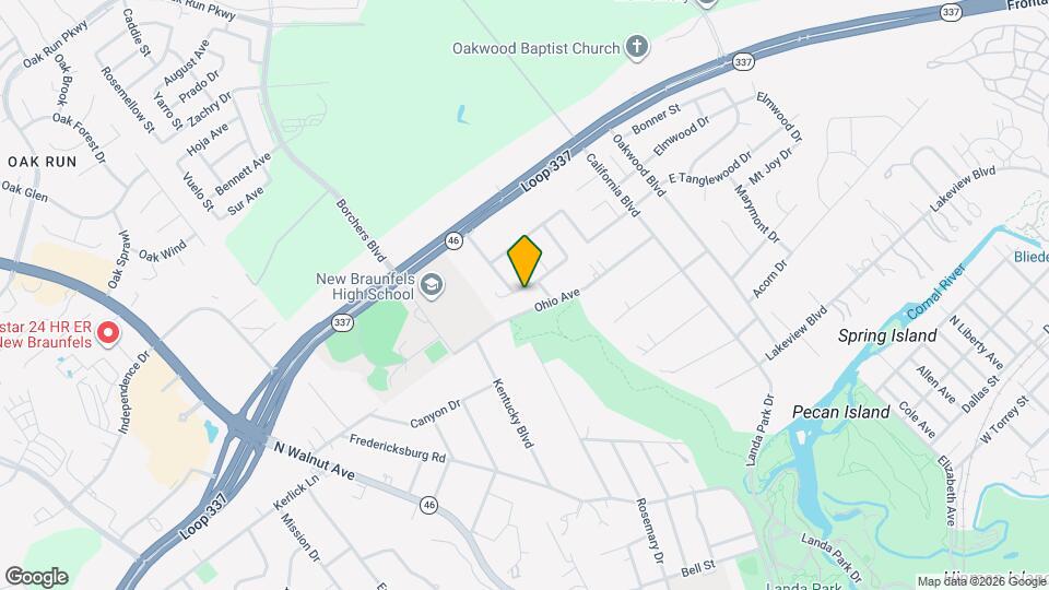 309 Briarwood Dr Map and Location Details