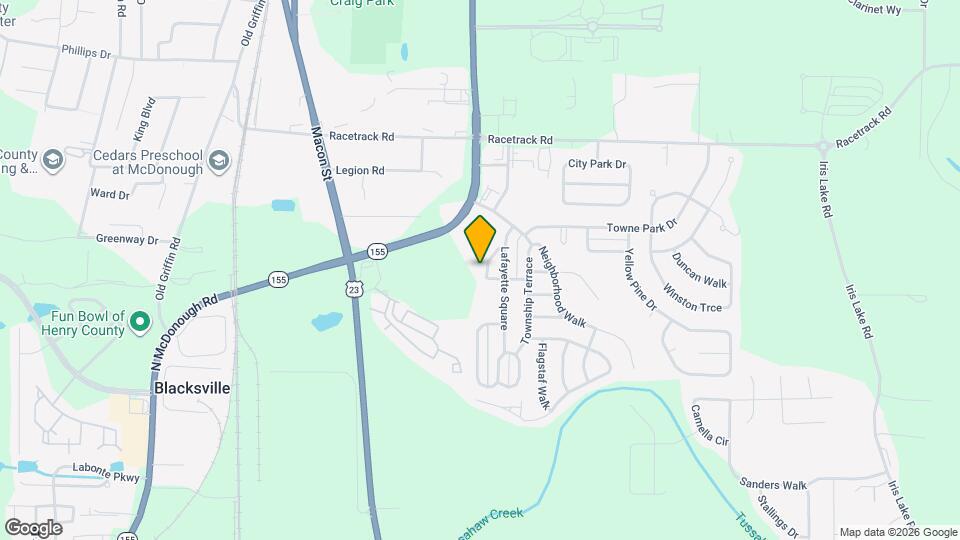 1100 Eatonton Way Map and Location Details