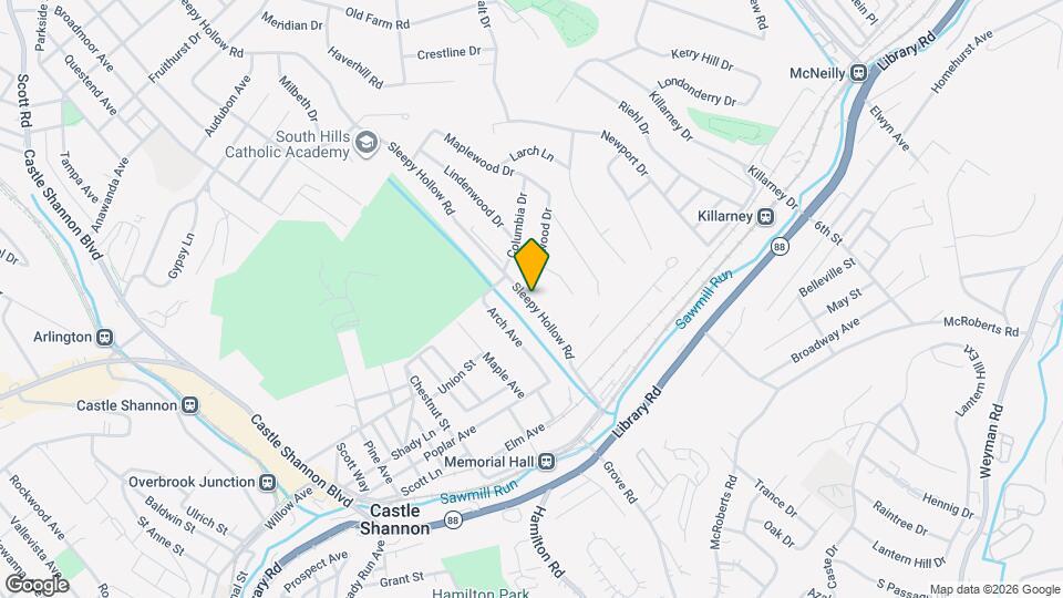 930-944 Sleepy Hollow Rd Map and Location Details