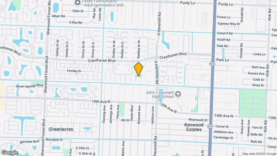2916 Crosley Dr E Map and Location Details
