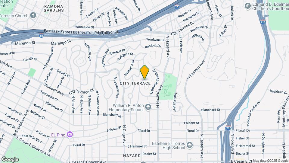 1106 1/2 Geraghty Ave Map and Location Details