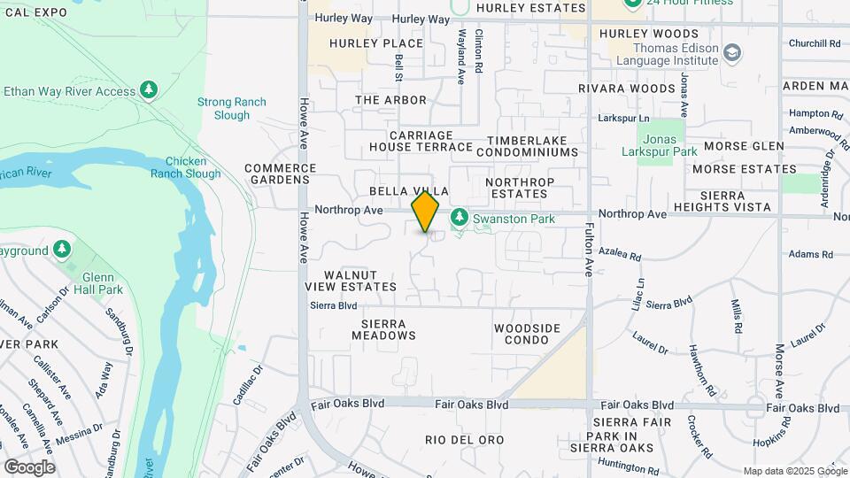 871 Woodside Ln E Map and Location Details