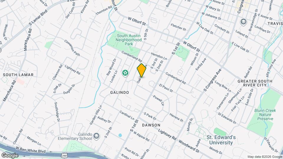 2903 Oak Crest Ave Map and Location Details