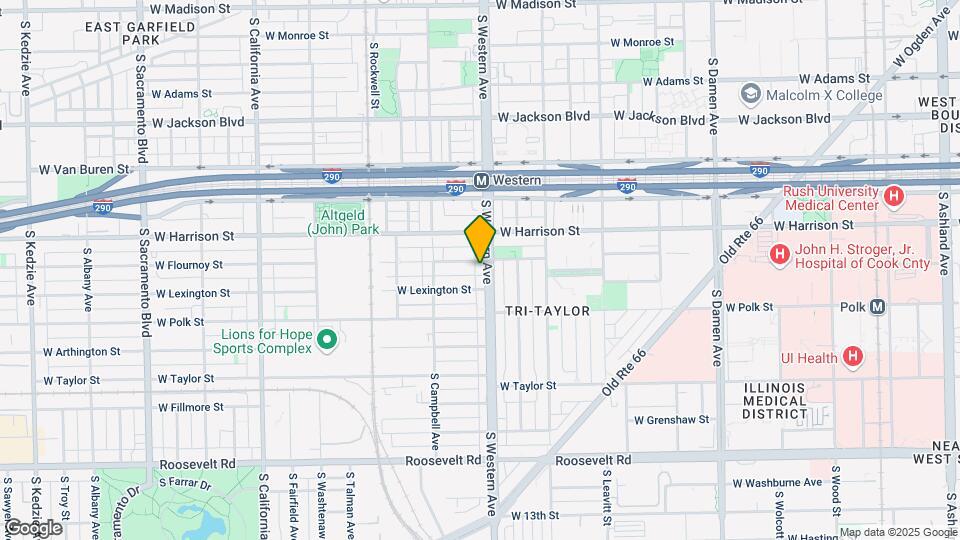 2401 W Flournoy St Map and Location Details
