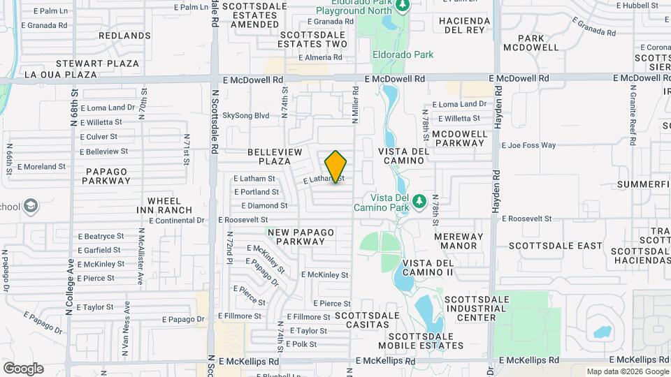 7520 E Portland St Mapa y Detalles de la Ubicación