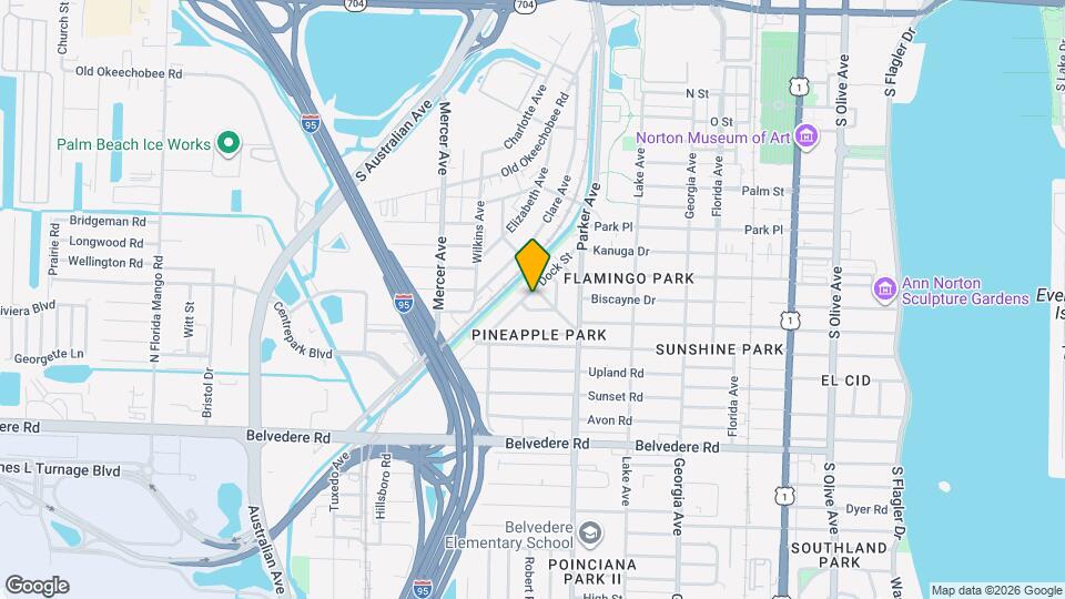 2104 Dock St Map and Location Details