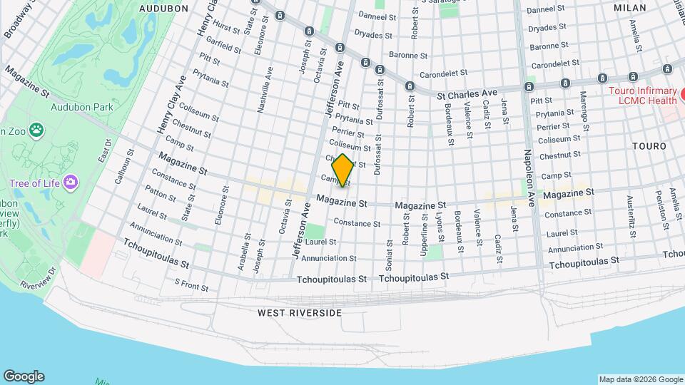 924 Valmont St Map and Location Details