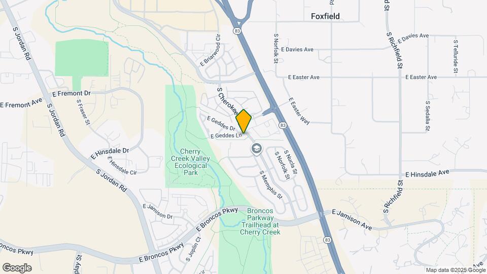 16294 E Geddes Ln, Unit 16294 E. Geddes Lane Mapa y Detalles de la Ubicación