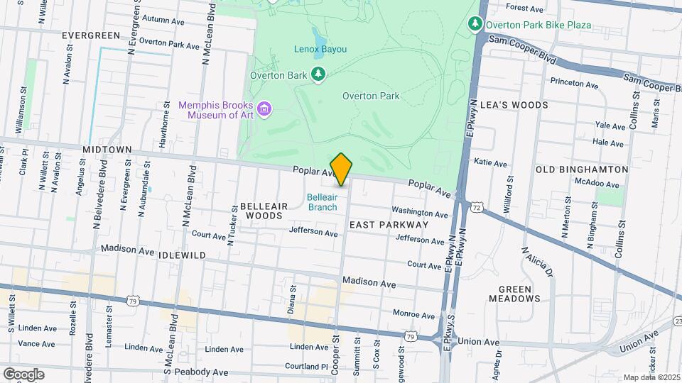 2118 Washington Ave Mapa y Detalles de la Ubicación