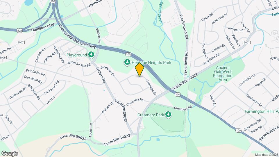 8116 Heritage Dr Mapa y Detalles de la Ubicación