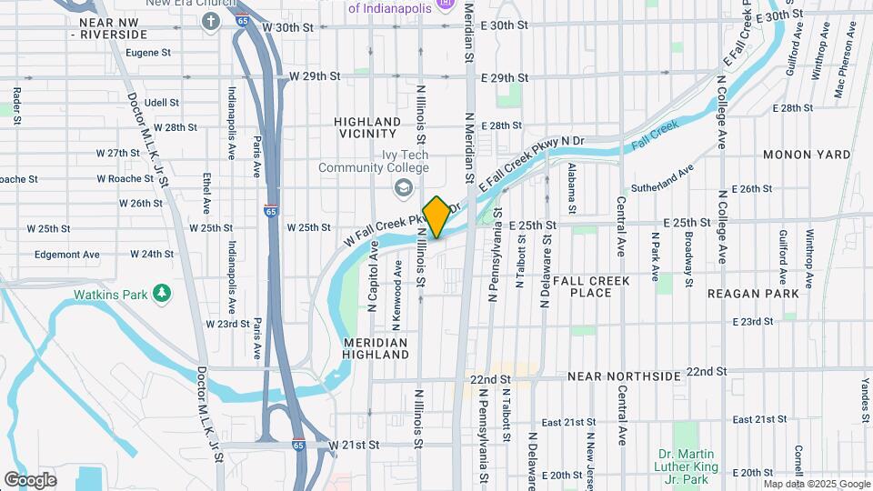45 W Fall Creek Pkwy S Dr, Unit FC04 Mapa y Detalles de la Ubicación