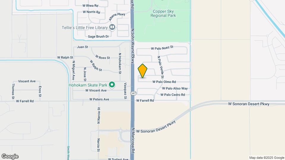 44554 W Palo Olmo Rd Map and Location Details