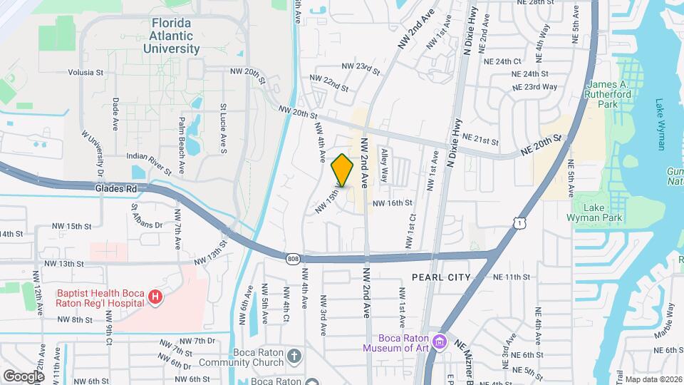 1750 NW 15th Vista Map and Location Details