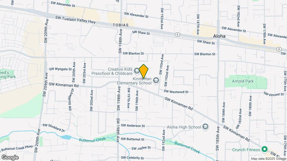 4115 SW 195th Ct Map and Location Details