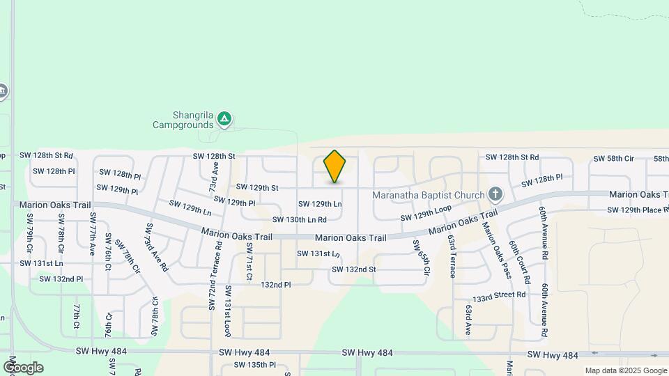 6823 SW 129th St Map and Location Details