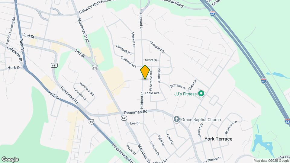 211 Hubbard Ln Map and Location Details