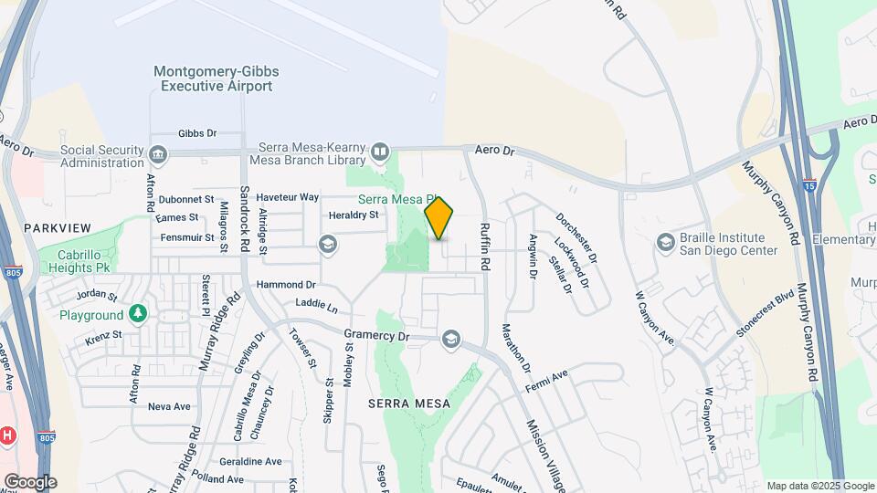 3454 Castle Glen Dr Map and Location Details